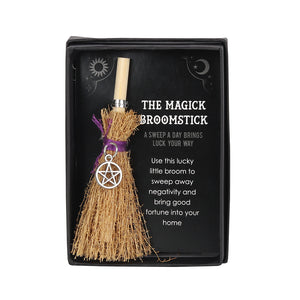 Pentagram Mini Magick Broomstick