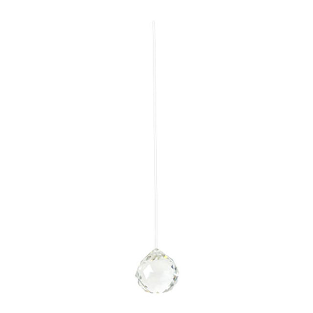 Hanging Faceted Crystal Ball