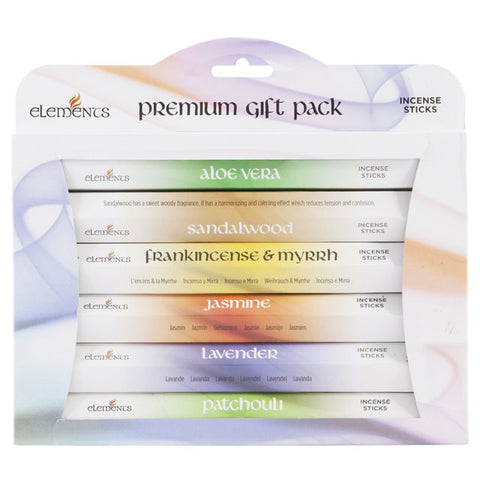 Elements Premium Fragrances Incense Gift Pack