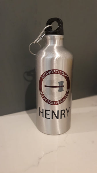 Personalised, Football logo bottle and boot bag